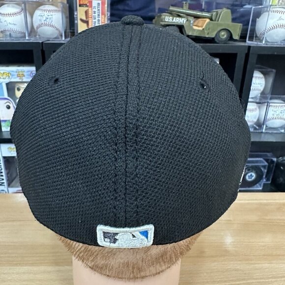 Toronto Blue Jays New Era Batting Practice Flex Hat Black M/L Retro MLB - Picture 4 of 6